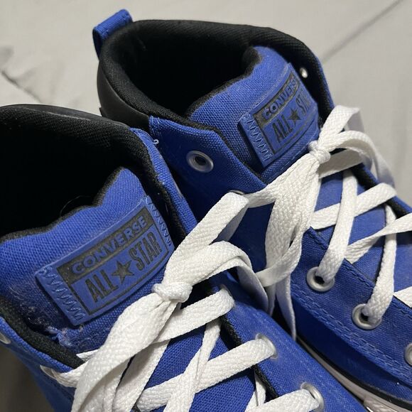 Converse All Star Blue Black High Top Sneakers Shoes Mens Size 9 Womens Size 11 main image 8